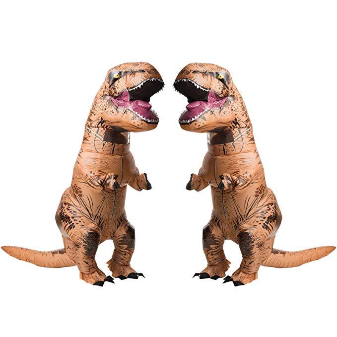 Jurassic World Adults Inflatable T-rex Cosplay Costume - INSWEAR