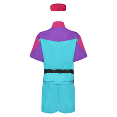 80s 90s Women's 2 Piece Retro Sports Set Outfits Track Suits Set Cosplay Costume Outfits Halloween Carnival Suit