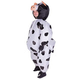 Inflatable Cow Cosplay Costume Halloween Blow up Jumpsuit - INSWEAR