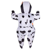 Inflatable Cow Cosplay Costume Halloween Blow up Jumpsuit - INSWEAR