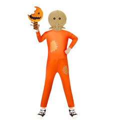Kids Children Trick ‘R Treat Jumpsuit Cosplay Costume Outfits Halloween Carnival Suit - INSWEAR