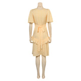 2023 Barbie Movie Barbie Yellow Dress Outfits Halloween Carnival Suit Cosplay Costume