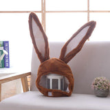 Warm Soft Cozy Plush Fun Easter Bunny Ears Hood Women Costume Hats Christmas Gift - INSWEAR