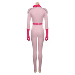 The Super Mario Bros. Movie - Peach Adult Cosplay Costume Jumpsuit Outfits Halloween Carnival Suit