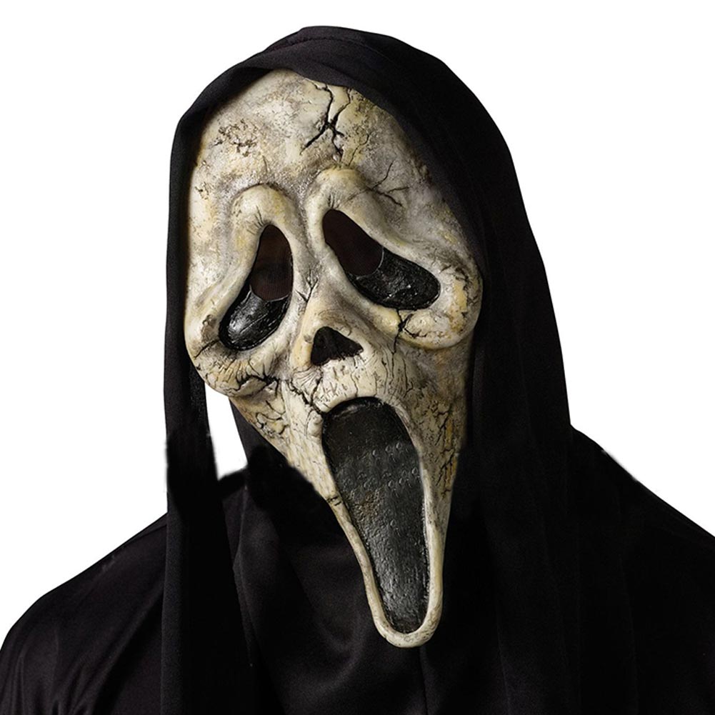 Scream 6 Halloween Mask Adult Cosplay Latex Masks Helmet Masquerade Halloween Party Props