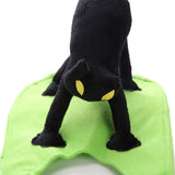 Pet Green Funny Halloween Costume Pet Back with Riding Cat Suit Winter Clothes - INSWEAR