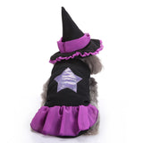 Cute Pet Witch/Wizard Halloween Costume for Dogs & Cat Kitten, Cat Costume Pet Cosutmes - INSWEAR