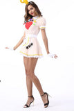 Women Valentine's Day Key Love Costume Lover Confession Party Cosplay Clothes - INSWEAR