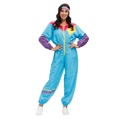 Women Vintage Retro 1970s Disco Rock Hippies Cosplay Costume