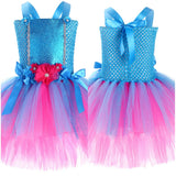 Girls Cosplay Costume Kids Tutu Dress Outfits Fantasia Halloween Carnival Party Disguise Suit