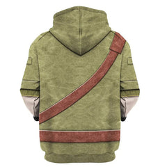 The Legend of Zelda Cosplay ooded Sweatshirt Casual Streetwear Pullover/ Zip Up Hoodie