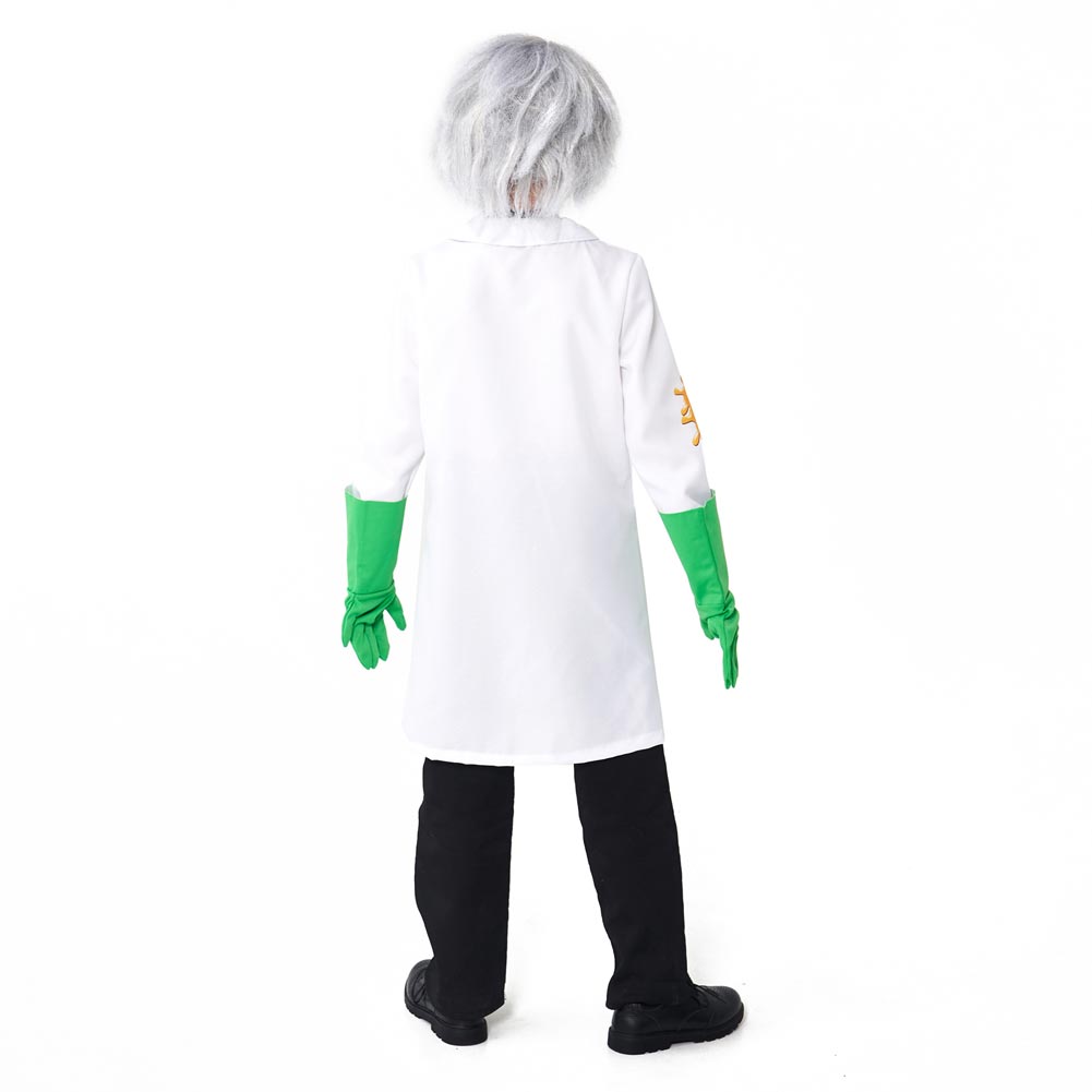 Science geek Cosplay Costume Outfits Halloween Carnival Suit For Kids Children