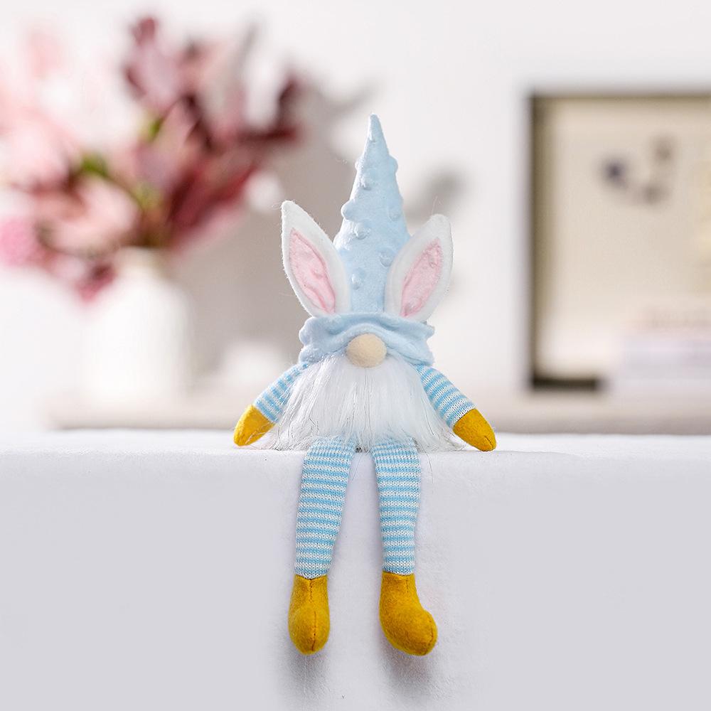 Glowing Easter Plush Bunny Gnomes Dwarf Faceless Doll Decoration Plush Decorations Present for Easter - INSWEAR
