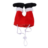 Pet Christmas Santa Pants Funny Headwear Cats Dogs Dress Up Costume Cosplay Accessories - INSWEAR