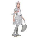 Halloween Kids Girls Shark Dress Halloween Carnival Costume Dress Up - INSWEAR