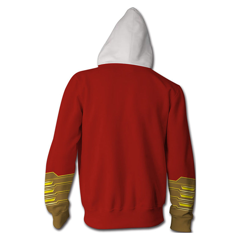 Shazam!  Adult Cosplay Costume 3D Printed Hoodie Casual Streetwear Pullover