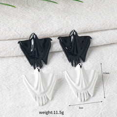 Ghost Earrings Halloween Cosplay Halloween Carnival Costume Accessories