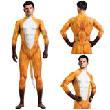 Fox Men Cosplay Costume Jumpsuit Outfits Halloween Carnival Party Disguise Suit