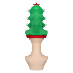 Adults Kids Christmas Elf Green Hat Christmas Accessories