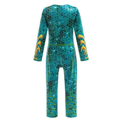 Aquaman and the Lost Kingdom Mera Kdis Children Cosplay Costume Jumpsuit Fancy Outfit Halloween Carnival Suit