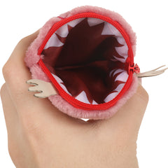 Baldur's Gate Intellect Devourer Portable Mini Flannel Plush Purse Coin Bag Cosplay Accessories