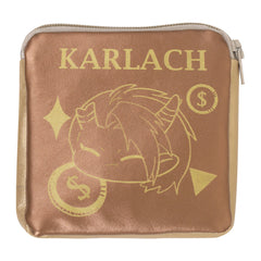 Baldur's Gate Karlach Portable Mini Lether Purse Coin Bag Cosplay Accessories Original Design