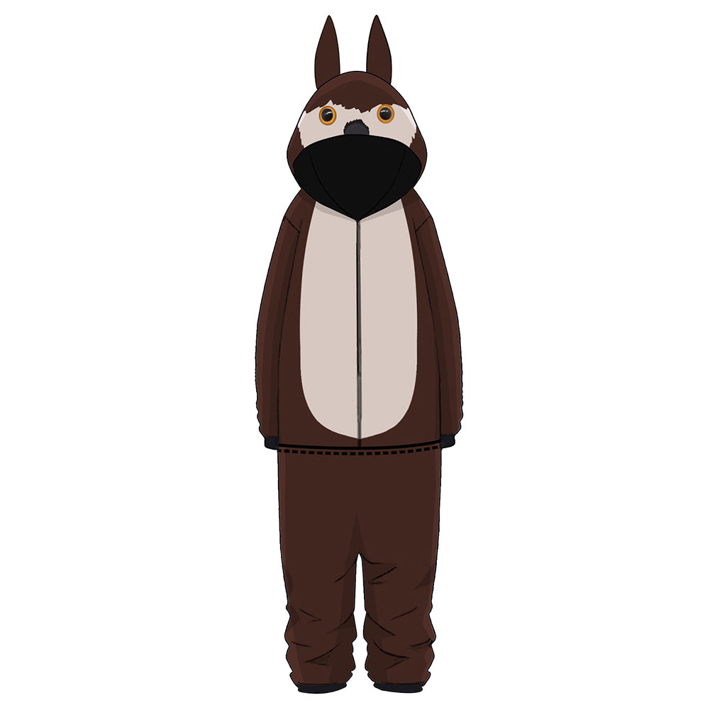 Baldur's Gate Owlbear One-piece Sleepwear Cosplay Costume Outfits Halloween Carnival Suit    