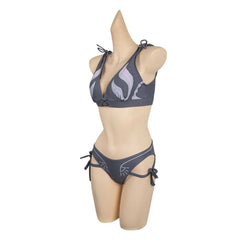Baldur's Gate Shadowheart Adult 2 Pics Set Printed Cosplay Swimsuit Outfits Halloween Carnival Suit Costume