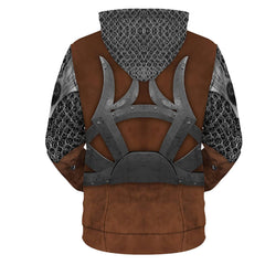 Baldur's Gate Shadowheart Adult Cosplay Hoodie 3D Printed Hooded Sweatshirt Casual Pullover Hoodie