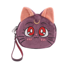 Bishoujo Senshi Sailor Moon Original Design Cat Luna Printed Cute Coin Purse Bag Key Wallet Storage Bag Pouch Gifts