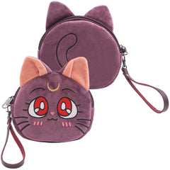 Bishoujo Senshi Sailor Moon Original Design Cat Luna Printed Cute Coin Purse Bag Key Wallet Storage Bag Pouch Gifts