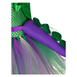 Dinosaur Kids Girls Cosplay Costume Dress Tail Headband Outfits Halloween Carnival Party Suit