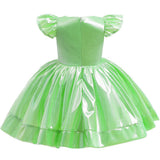 Kids Girls Monsters University Mike Cosplay Costume Dress Outfits Halloween Carnival Party Suit