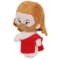 Christ Jesus Cosplay Plush Cartoon Kids Toys Doll Soft Stuffed Dolls Mascot Birthday Xmas Gift Original Design