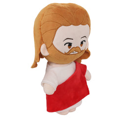 Christ Jesus Cosplay Plush Cartoon Kids Toys Doll Soft Stuffed Dolls Mascot Birthday Xmas Gift Original Design