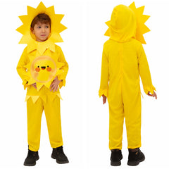 Christmas Valentine's Day 2023 Kids Children Sun Cosplay Costume Jumpsuit Outfits Halloween Carnival Suit