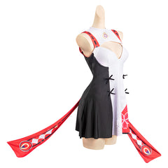 Game Genshin Impact Yae Miko Cosplay Costume Swimsuit Outfits Halloween Carnival Suit