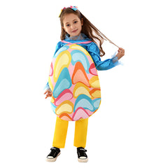 Easter 2023 Egg Kids Children Cosplay Costume Outfits Halloween Carnival Suit