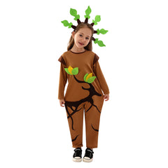 Easter 2023 Tree Plant Kids Children Cosplay Costume Jumpsuit Outfits Halloween Carnival Suit