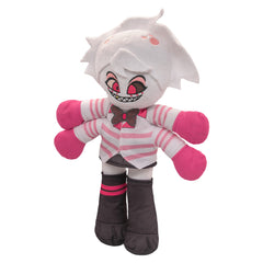 Hazbin Hotel 2024 Angel Dust Cosplay Plush Cartoon Toys Soft Stuffed Dolls Mascot Birthday Xmas Gift Original Design