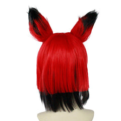 Hazbin Hotel Alastor 2024 TV Cosplay Wig Heat Resistant Synthetic Hair Carnival Halloween Party Props