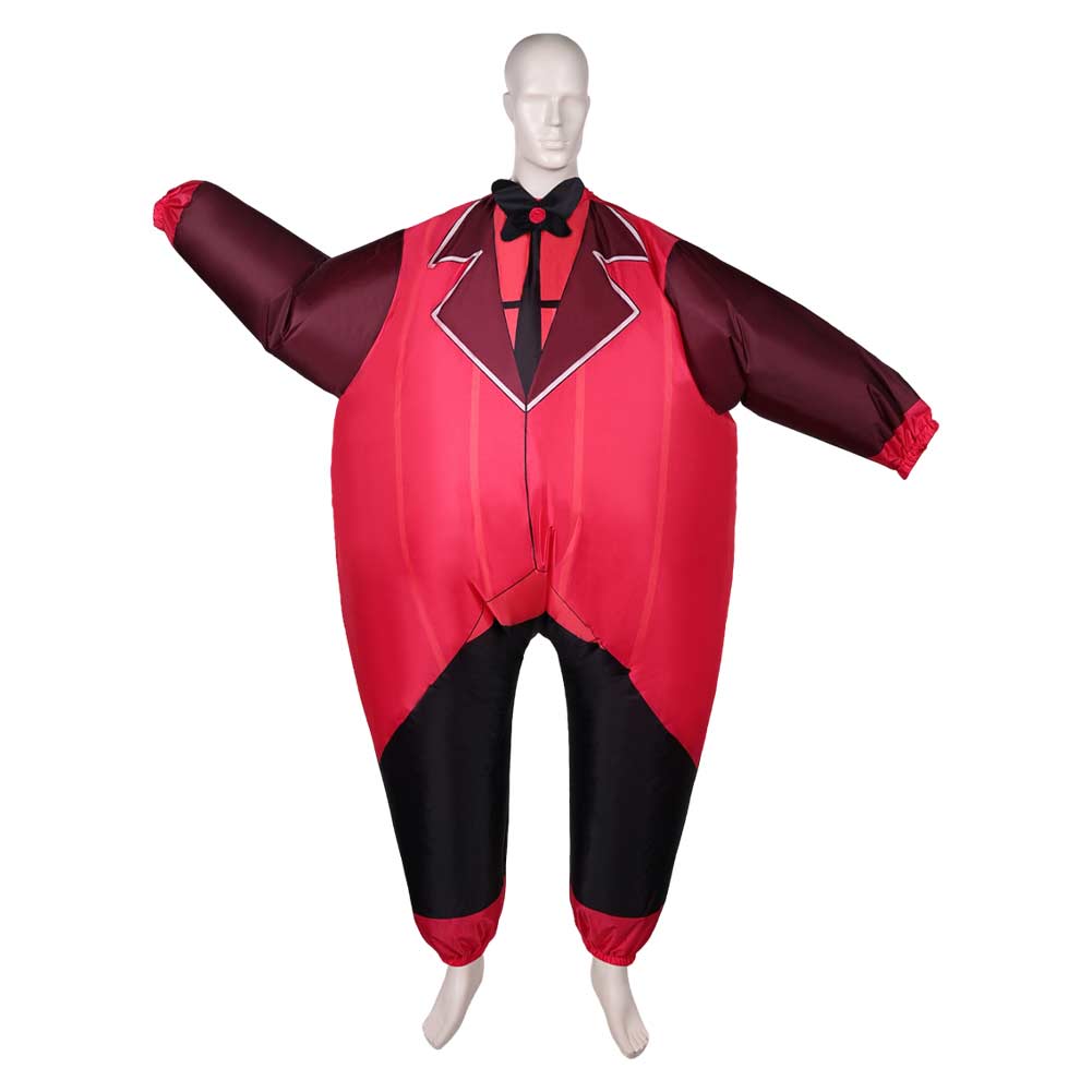 Hazbin Hotel Alastor Inflatable Adult Men Women Blowup Costume Fancy Party Dress Halloween Carnival Party Suit