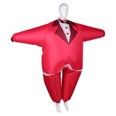 Hazbin Hotel Charlie Morningstar Inflatable Adult Men Women Blowup Costume Fancy Party Dress Halloween Carnival Party Suit