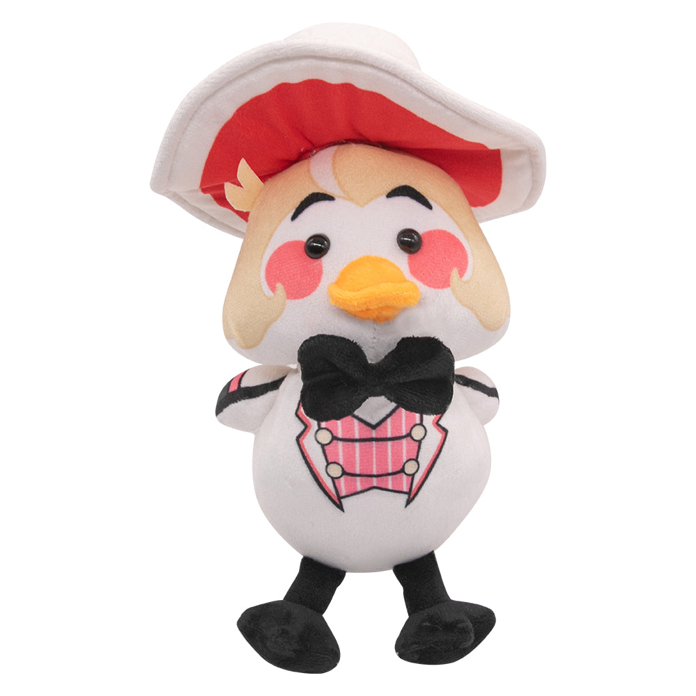 Hazbin Hotel Rubber Duck Lucifer Cosplay Plush Cartoon Kids Toys Doll Soft Stuffed Dolls Mascot Birthday Xmas Gift
