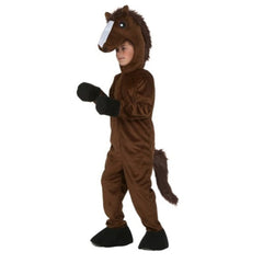 Horse Kids Children Cosplay Costume One-piece Plush Jumpsuit Outfits Halloween Carnival Suit