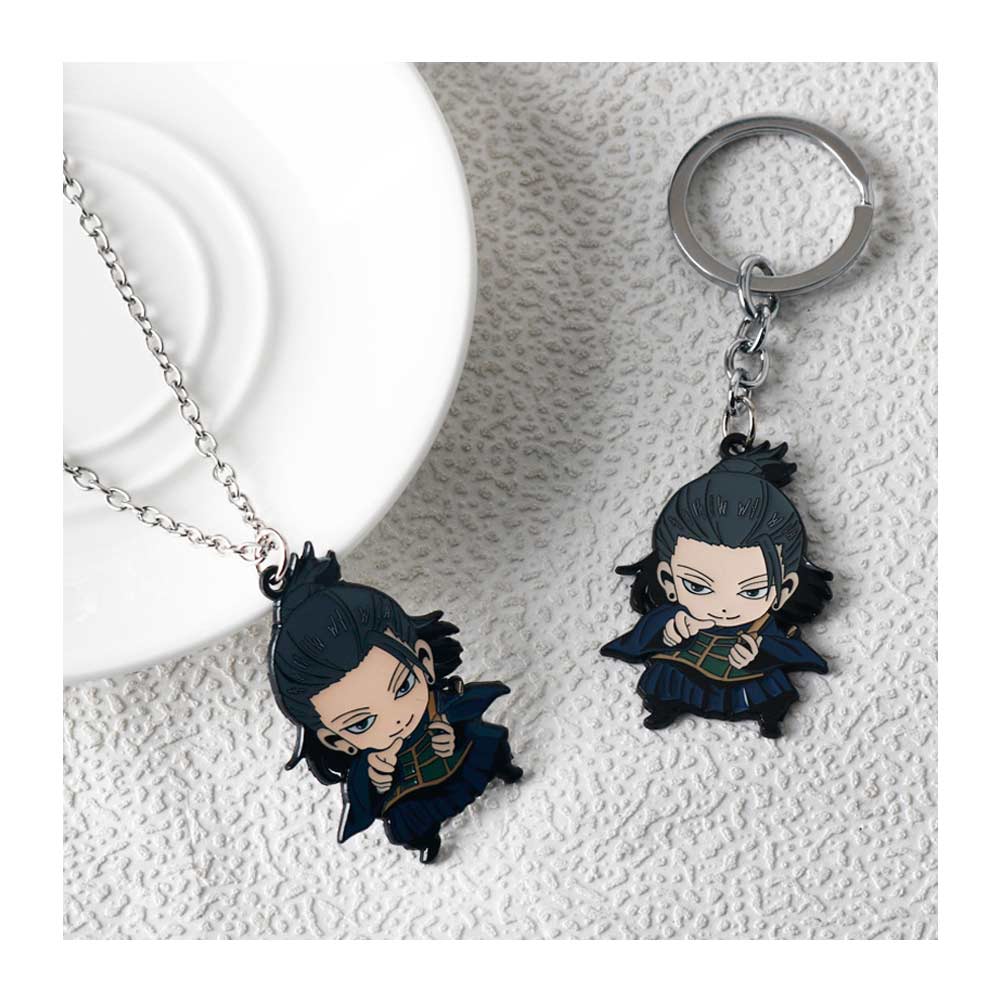 Jujutsu Kaisen Geto Suguru Cosplay Necklace Keychain Key Rings Mascot ...