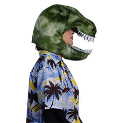 Jurassic World Dinosaur Cosplay Latex Mask Halloween Masquerade Accessories Cosplay Props