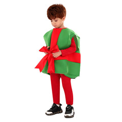 Kids Children Christmas Gift Cosplay Costume Overclothes Christmas Carnival Suit