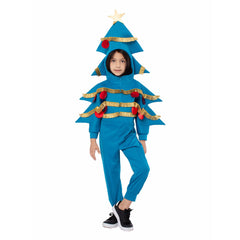 Kids Children Christmas Tree Cosplay Costume Outfits Christmas Carnival Suit