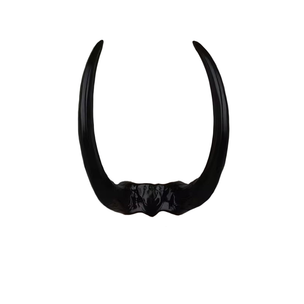 Loki Black Helmet Headband Mask Cosplay Masquerade Party Halloween Costume Props